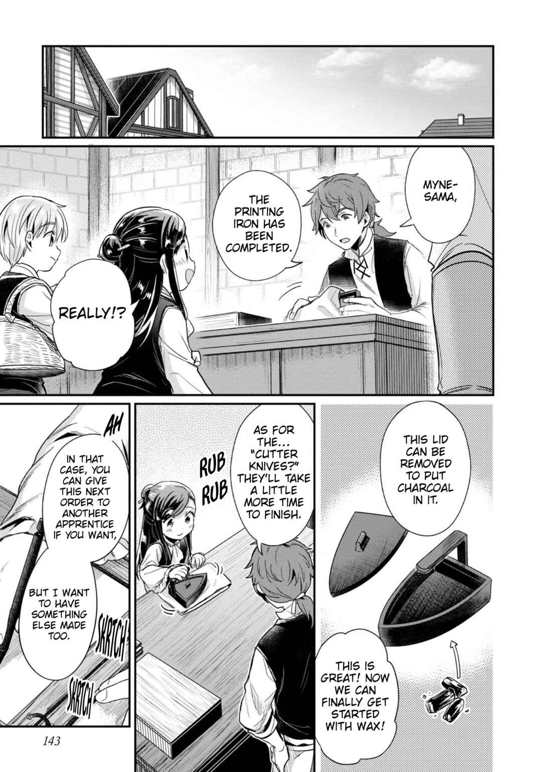 Page 18 Chapter 55 Honzuki no Gekokujou: Shisho ni Naru Tame ni wa Shudan o Erandeiraremasen—Dai 2-bu: Hon no Tamenara Miko ni Naru!