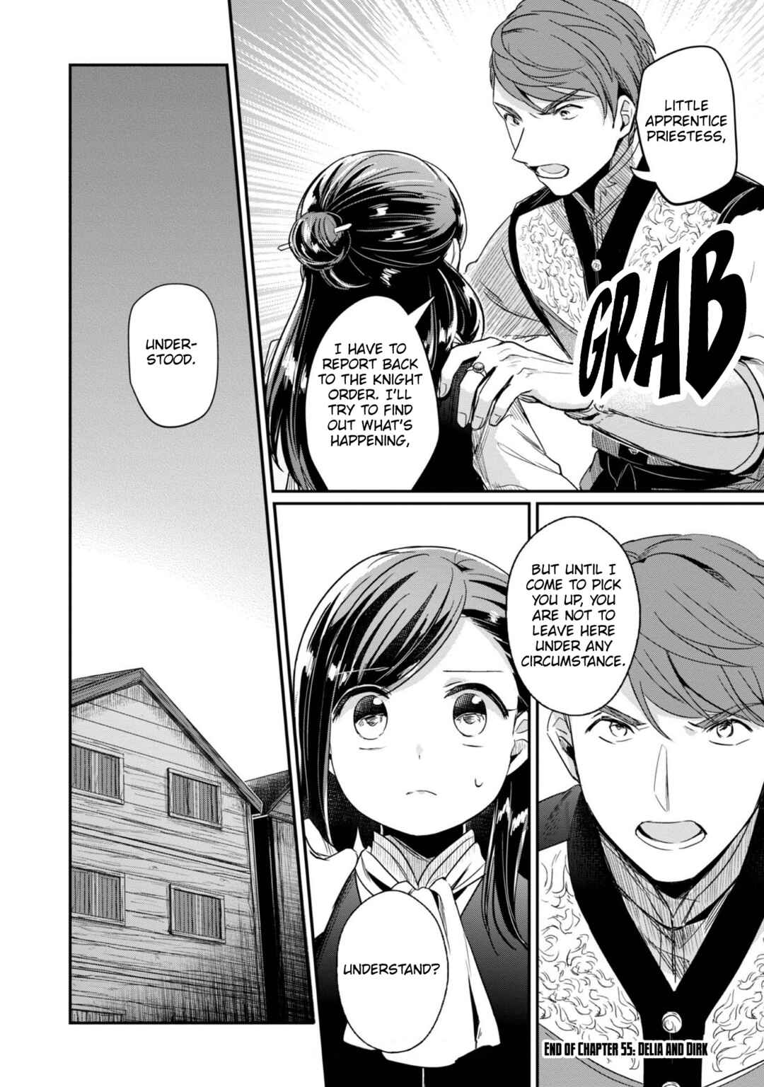 Page 27 Chapter 55 Honzuki no Gekokujou: Shisho ni Naru Tame ni wa Shudan o Erandeiraremasen—Dai 2-bu: Hon no Tamenara Miko ni Naru!
