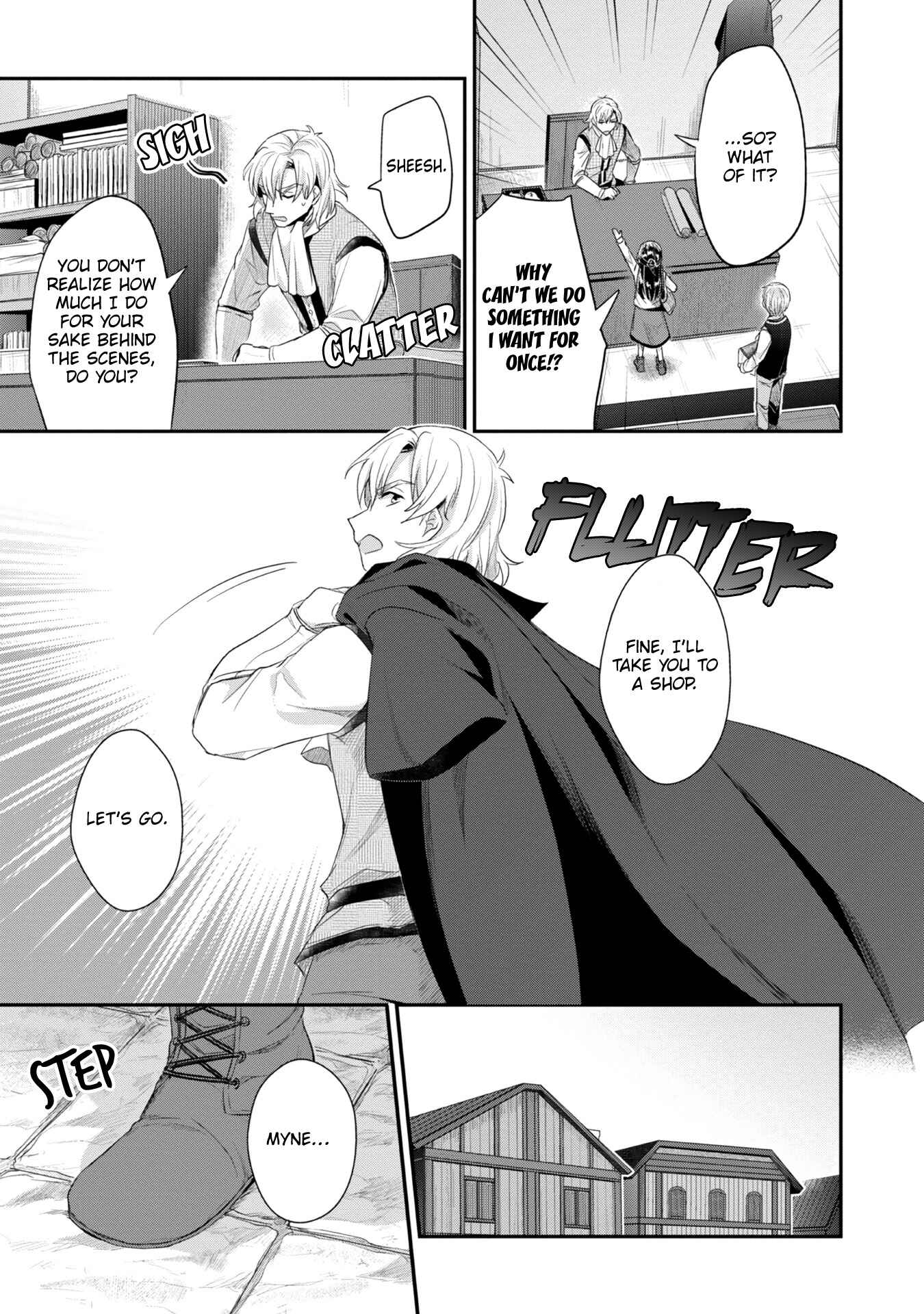 Page 4 Chapter 23 Honzuki no Gekokujou: Shisho ni Naru Tame ni wa Shudan o Erandeiraremasen—Dai 2-bu: Hon no Tamenara Miko ni Naru!