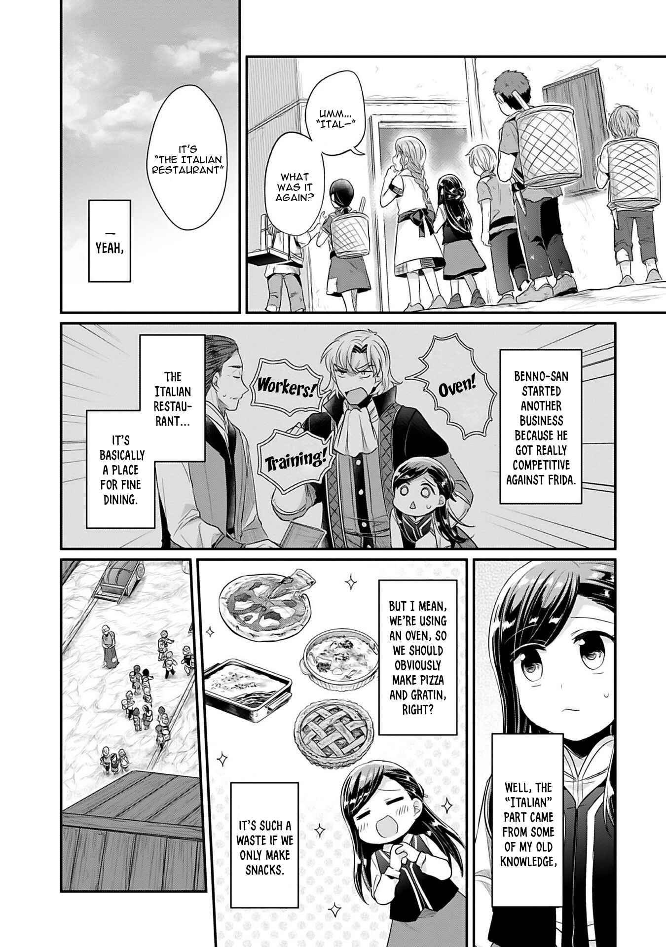 Page 28 Chapter 3 Honzuki no Gekokujou: Shisho ni Naru Tame ni wa Shudan o Erandeiraremasen—Dai 2-bu: Hon no Tamenara Miko ni Naru!