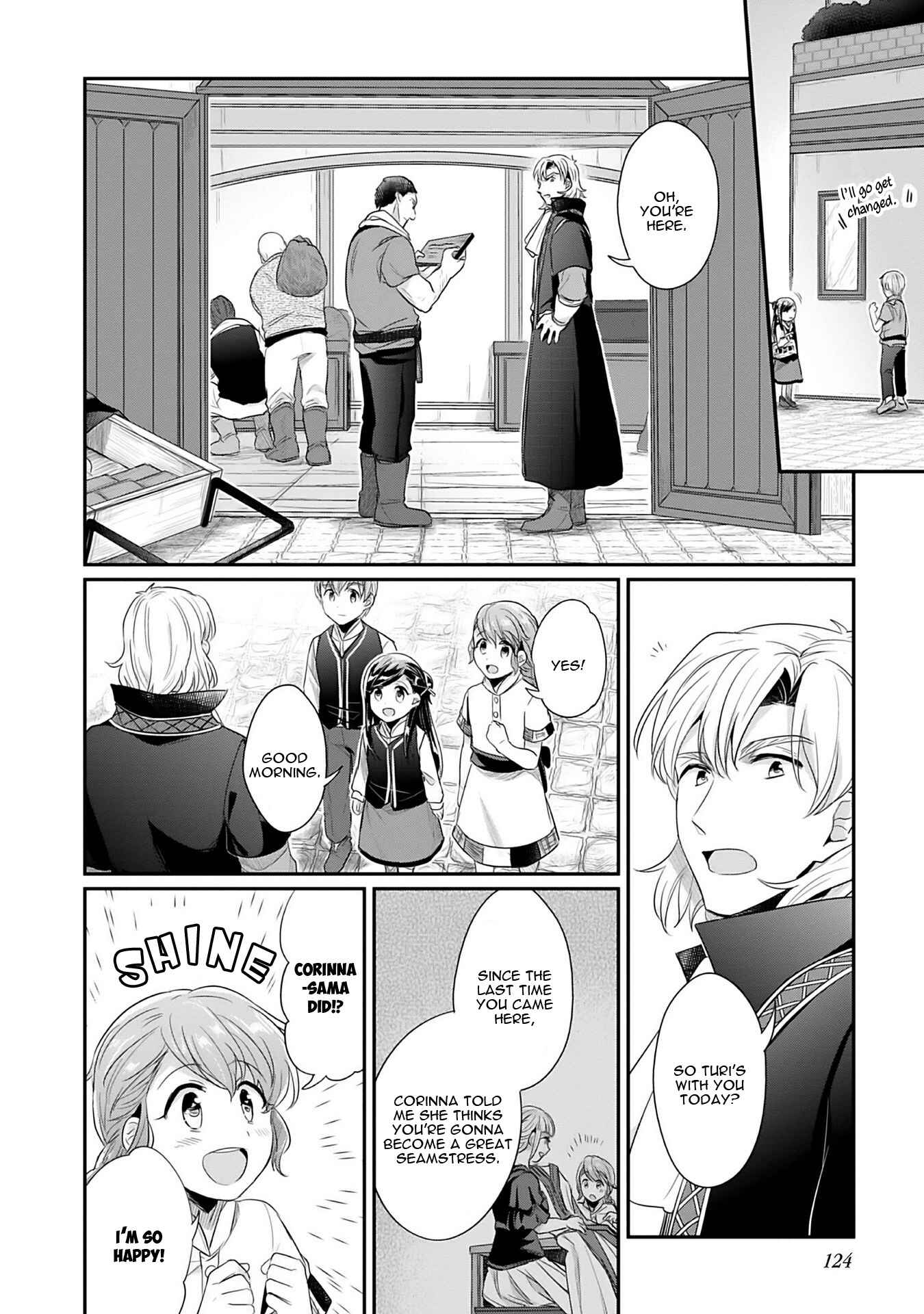 Page 30 Chapter 3 Honzuki no Gekokujou: Shisho ni Naru Tame ni wa Shudan o Erandeiraremasen—Dai 2-bu: Hon no Tamenara Miko ni Naru!