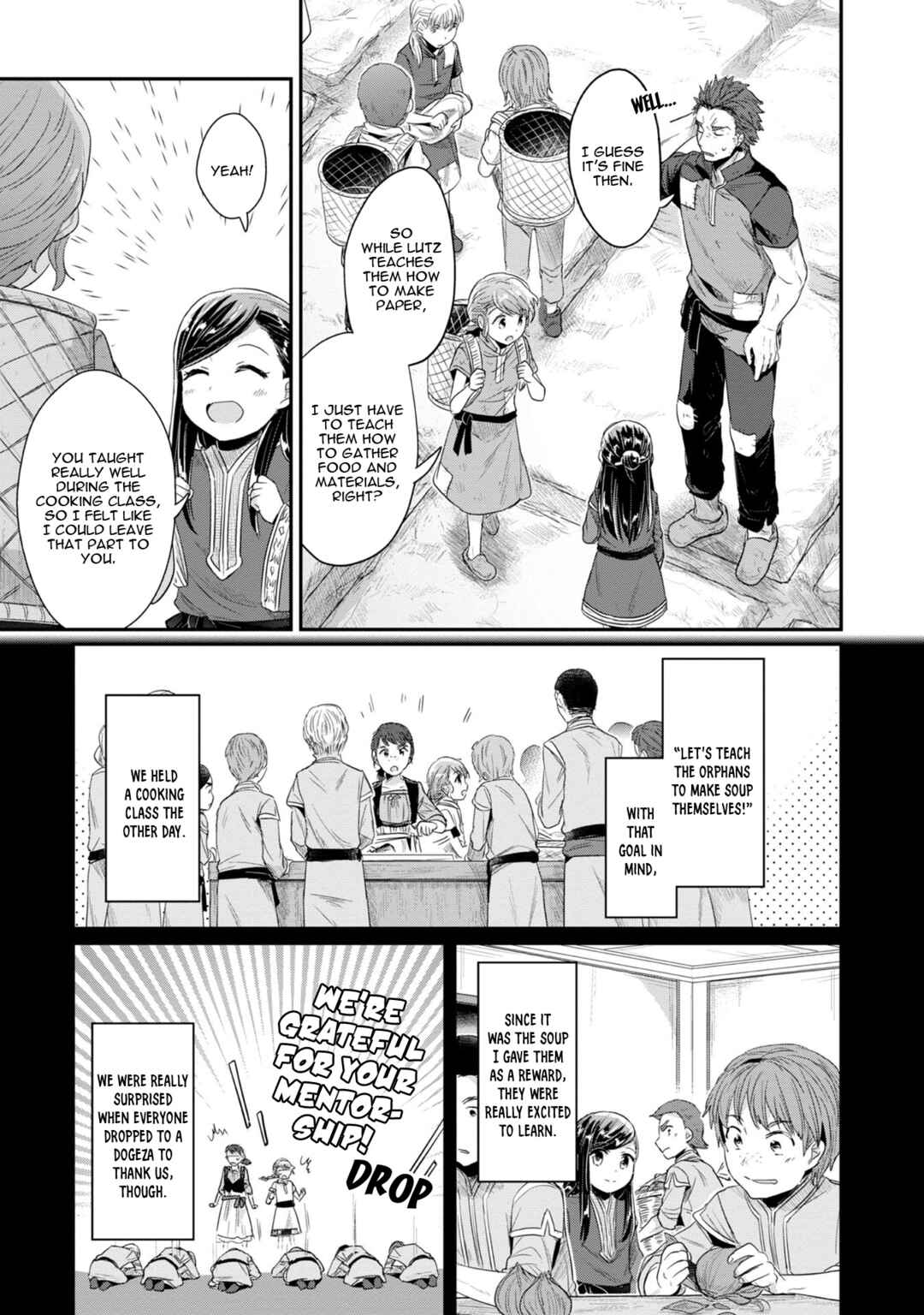 Page 4 Chapter 13 Honzuki no Gekokujou: Shisho ni Naru Tame ni wa Shudan o Erandeiraremasen—Dai 2-bu: Hon no Tamenara Miko ni Naru!