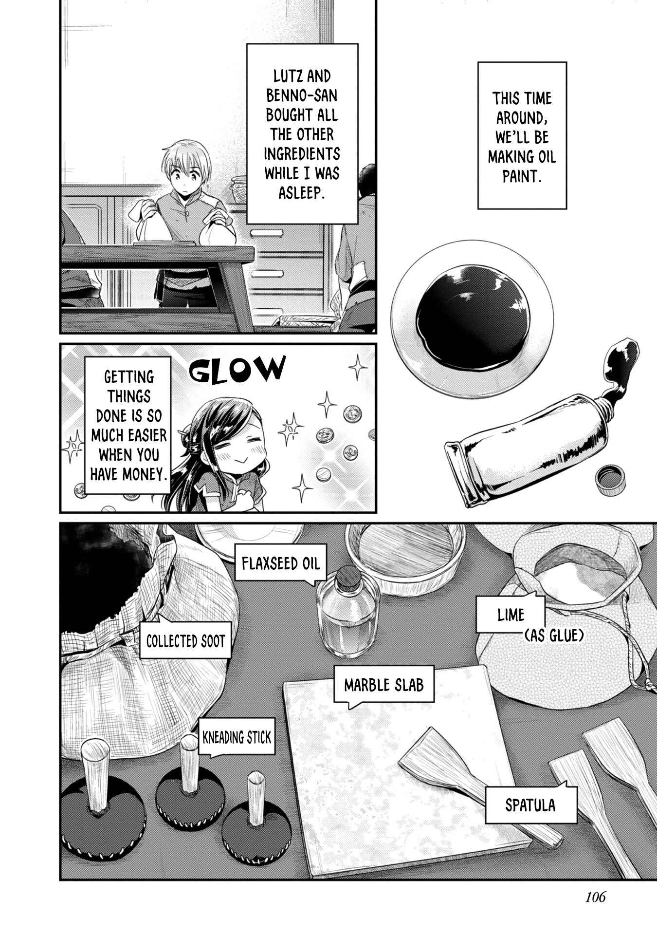 Page 19 Chapter 24 Honzuki no Gekokujou: Shisho ni Naru Tame ni wa Shudan o Erandeiraremasen—Dai 2-bu: Hon no Tamenara Miko ni Naru!