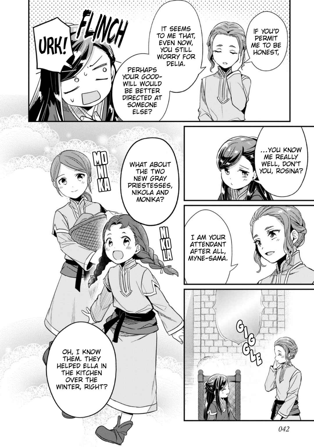 Page 13 Chapter 57 Honzuki no Gekokujou: Shisho ni Naru Tame ni wa Shudan o Erandeiraremasen—Dai 2-bu: Hon no Tamenara Miko ni Naru!