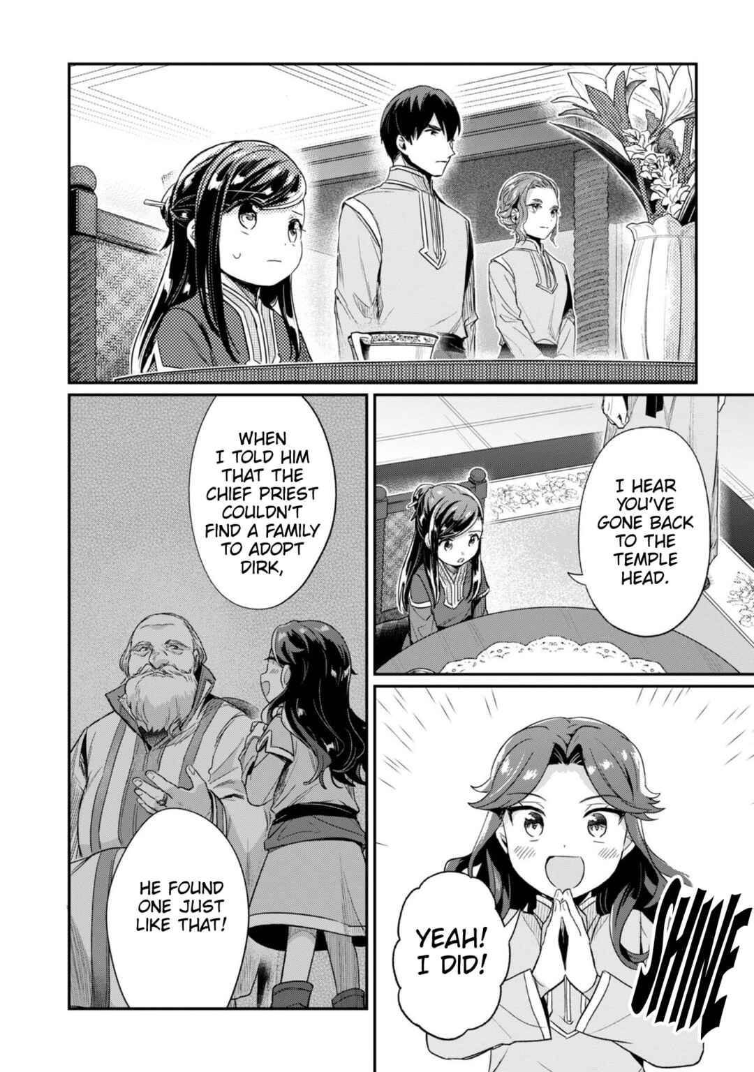Page 3 Chapter 57 Honzuki no Gekokujou: Shisho ni Naru Tame ni wa Shudan o Erandeiraremasen—Dai 2-bu: Hon no Tamenara Miko ni Naru!
