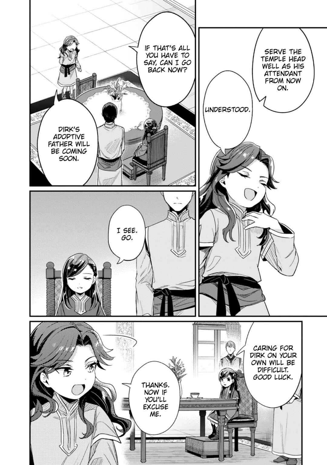 Page 7 Chapter 57 Honzuki no Gekokujou: Shisho ni Naru Tame ni wa Shudan o Erandeiraremasen—Dai 2-bu: Hon no Tamenara Miko ni Naru!