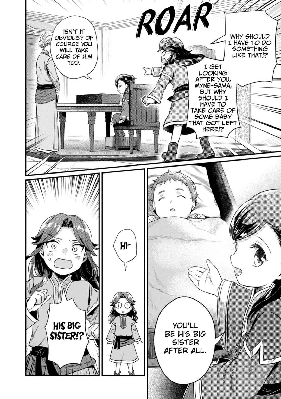 Page 13 Chapter 52 Honzuki no Gekokujou: Shisho ni Naru Tame ni wa Shudan o Erandeiraremasen—Dai 2-bu: Hon no Tamenara Miko ni Naru!