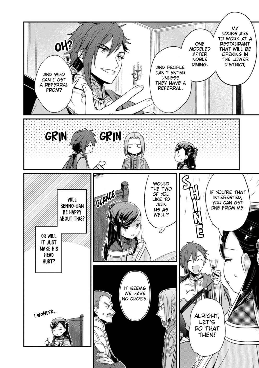 Page 11 Chapter 47 Honzuki no Gekokujou: Shisho ni Naru Tame ni wa Shudan o Erandeiraremasen—Dai 2-bu: Hon no Tamenara Miko ni Naru!