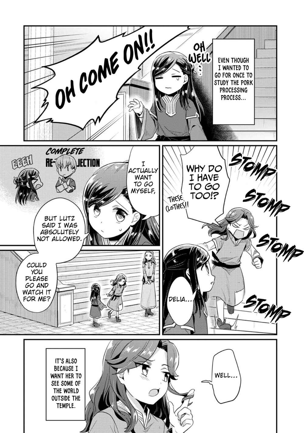 Page 24 Chapter 32 Honzuki no Gekokujou: Shisho ni Naru Tame ni wa Shudan o Erandeiraremasen—Dai 2-bu: Hon no Tamenara Miko ni Naru!