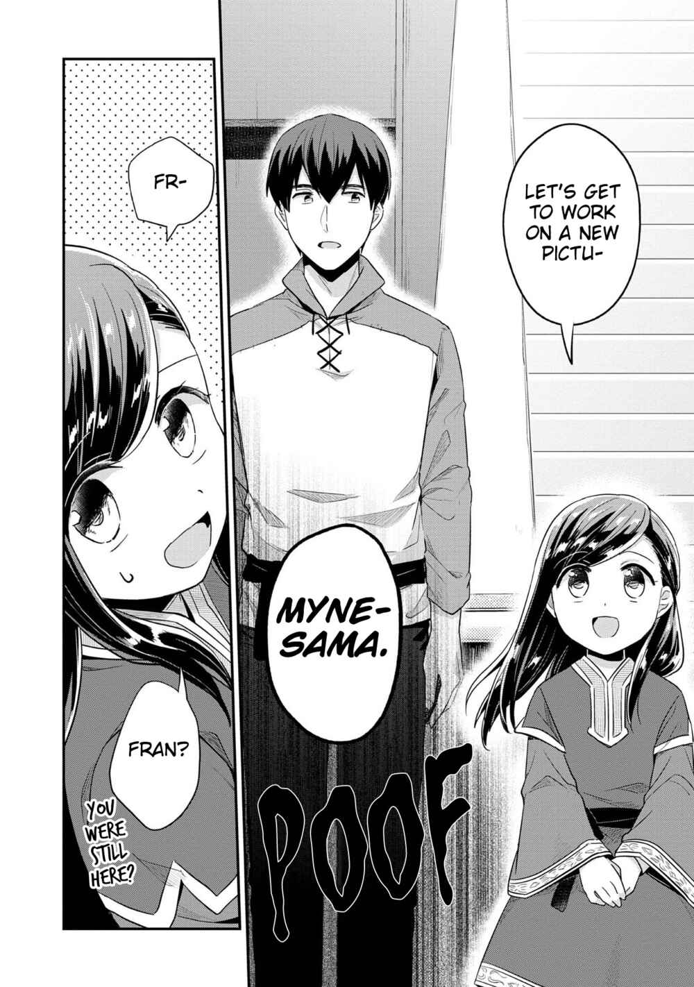Page 27 Chapter 32 Honzuki no Gekokujou: Shisho ni Naru Tame ni wa Shudan o Erandeiraremasen—Dai 2-bu: Hon no Tamenara Miko ni Naru!