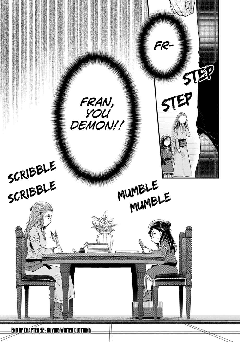 Page 30 Chapter 32 Honzuki no Gekokujou: Shisho ni Naru Tame ni wa Shudan o Erandeiraremasen—Dai 2-bu: Hon no Tamenara Miko ni Naru!