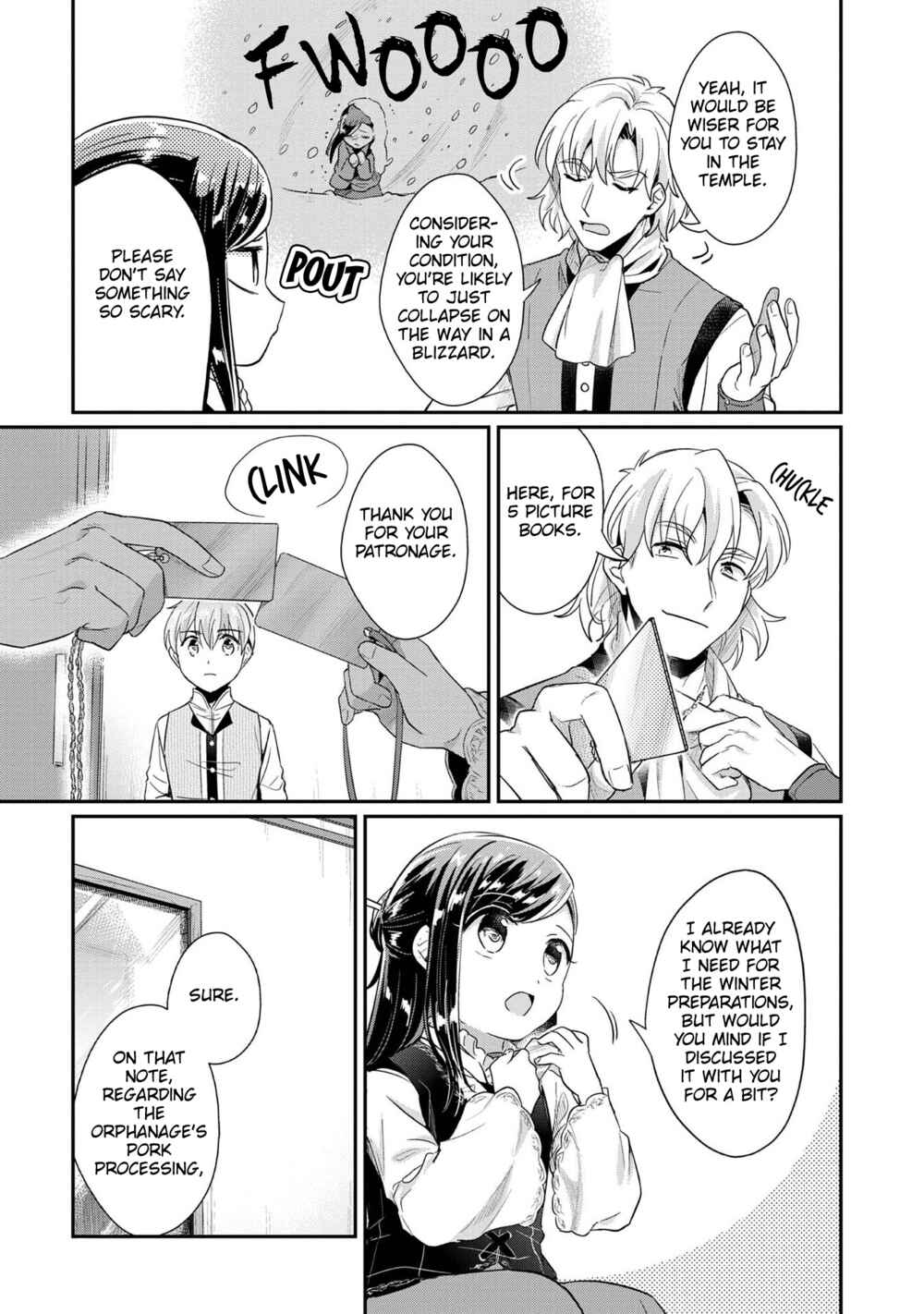 Page 9 Chapter 32 Honzuki no Gekokujou: Shisho ni Naru Tame ni wa Shudan o Erandeiraremasen—Dai 2-bu: Hon no Tamenara Miko ni Naru!