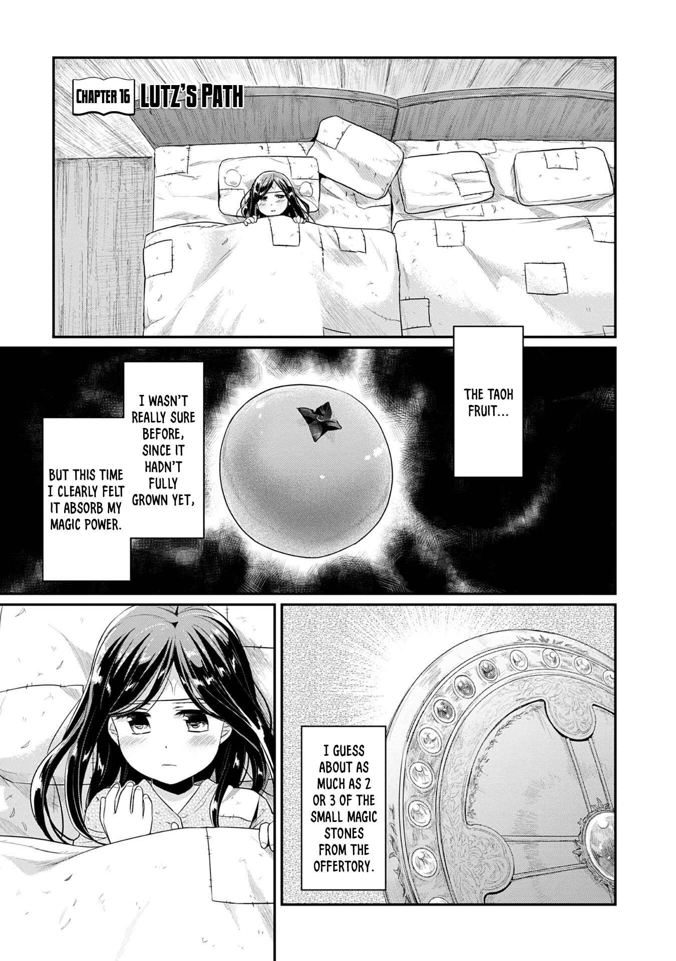 Page 7 Chapter 16 Honzuki no Gekokujou: Shisho ni Naru Tame ni wa Shudan o Erandeiraremasen—Dai 2-bu: Hon no Tamenara Miko ni Naru!