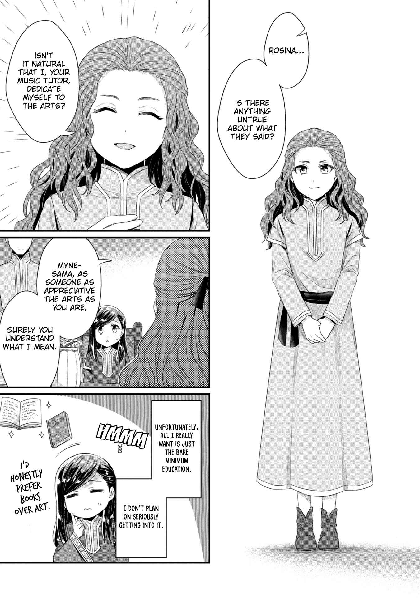 Page 16 Chapter 22 Honzuki no Gekokujou: Shisho ni Naru Tame ni wa Shudan o Erandeiraremasen—Dai 2-bu: Hon no Tamenara Miko ni Naru!