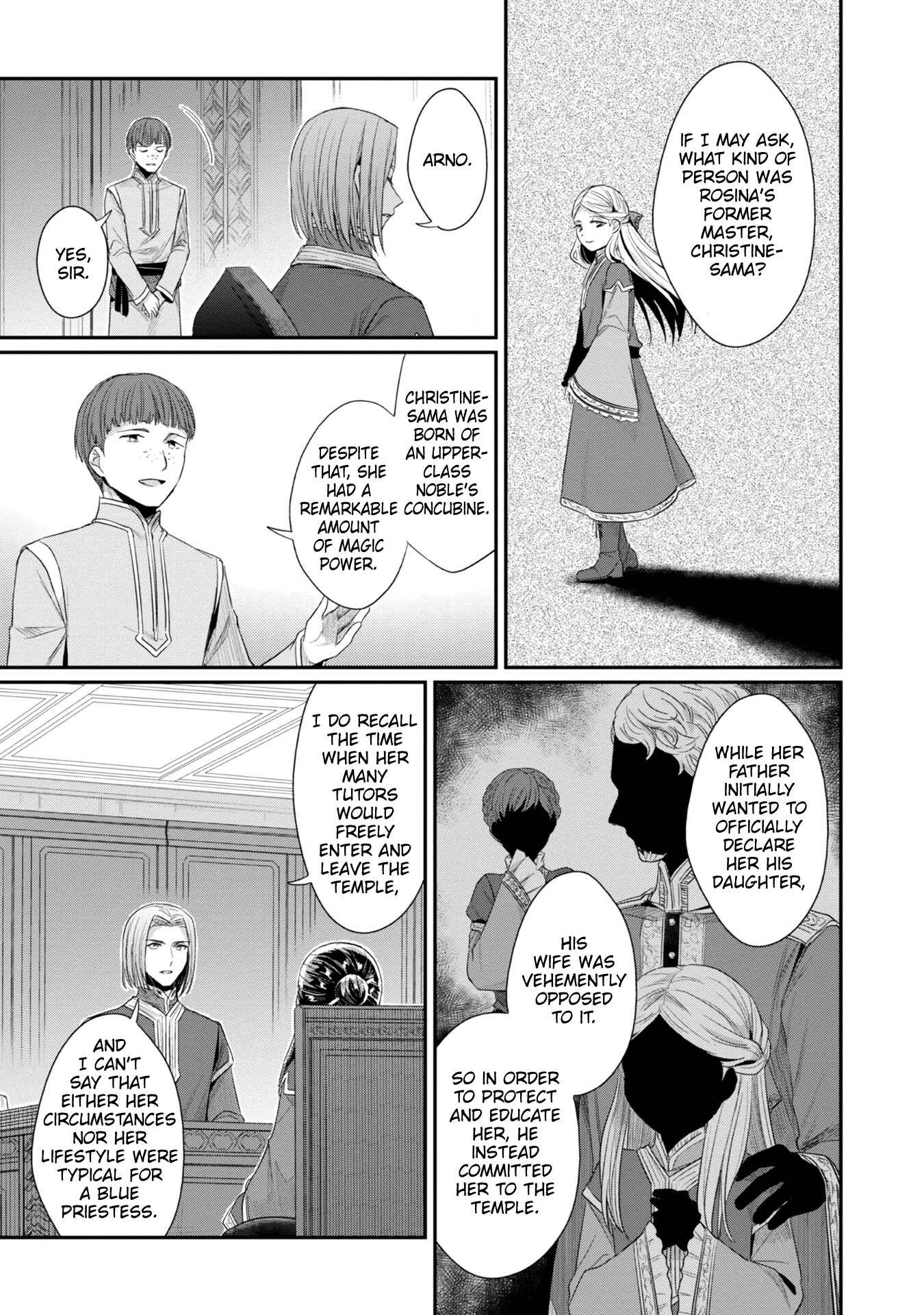 Page 6 Chapter 22 Honzuki no Gekokujou: Shisho ni Naru Tame ni wa Shudan o Erandeiraremasen—Dai 2-bu: Hon no Tamenara Miko ni Naru!