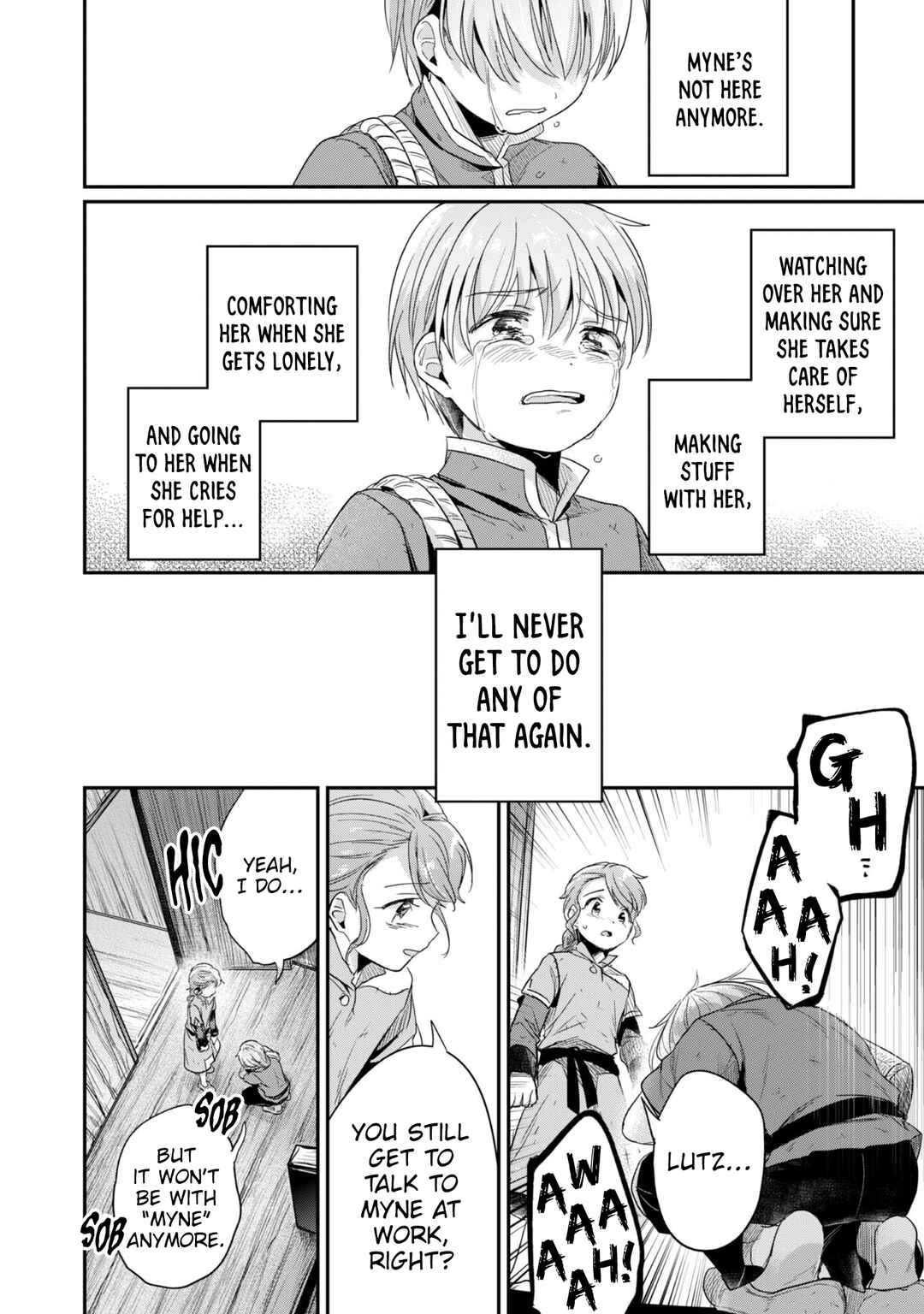 Page 28 Chapter 64.5 Honzuki no Gekokujou: Shisho ni Naru Tame ni wa Shudan o Erandeiraremasen—Dai 2-bu: Hon no Tamenara Miko ni Naru!