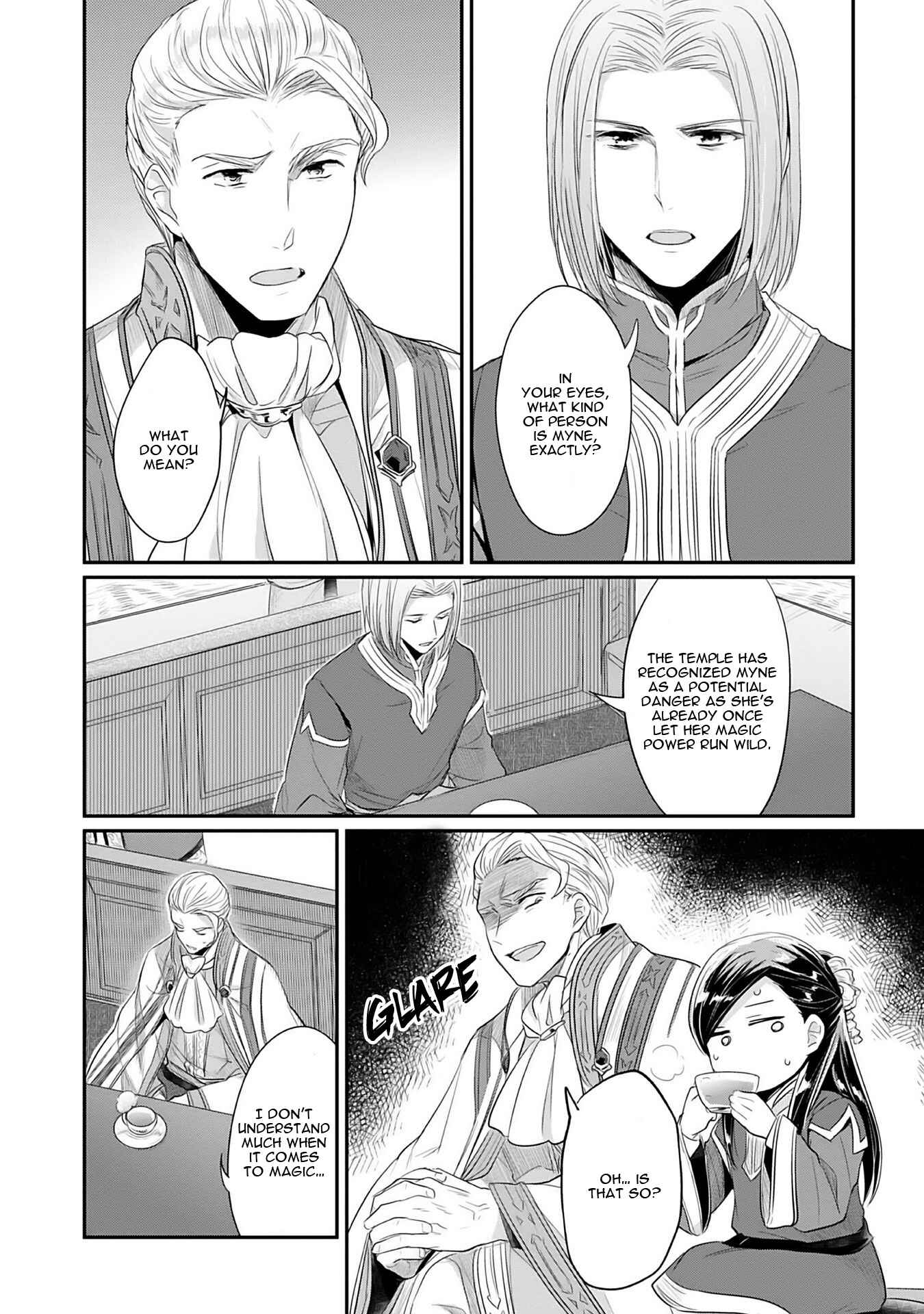 Page 33 Chapter 2 Honzuki no Gekokujou: Shisho ni Naru Tame ni wa Shudan o Erandeiraremasen—Dai 2-bu: Hon no Tamenara Miko ni Naru!