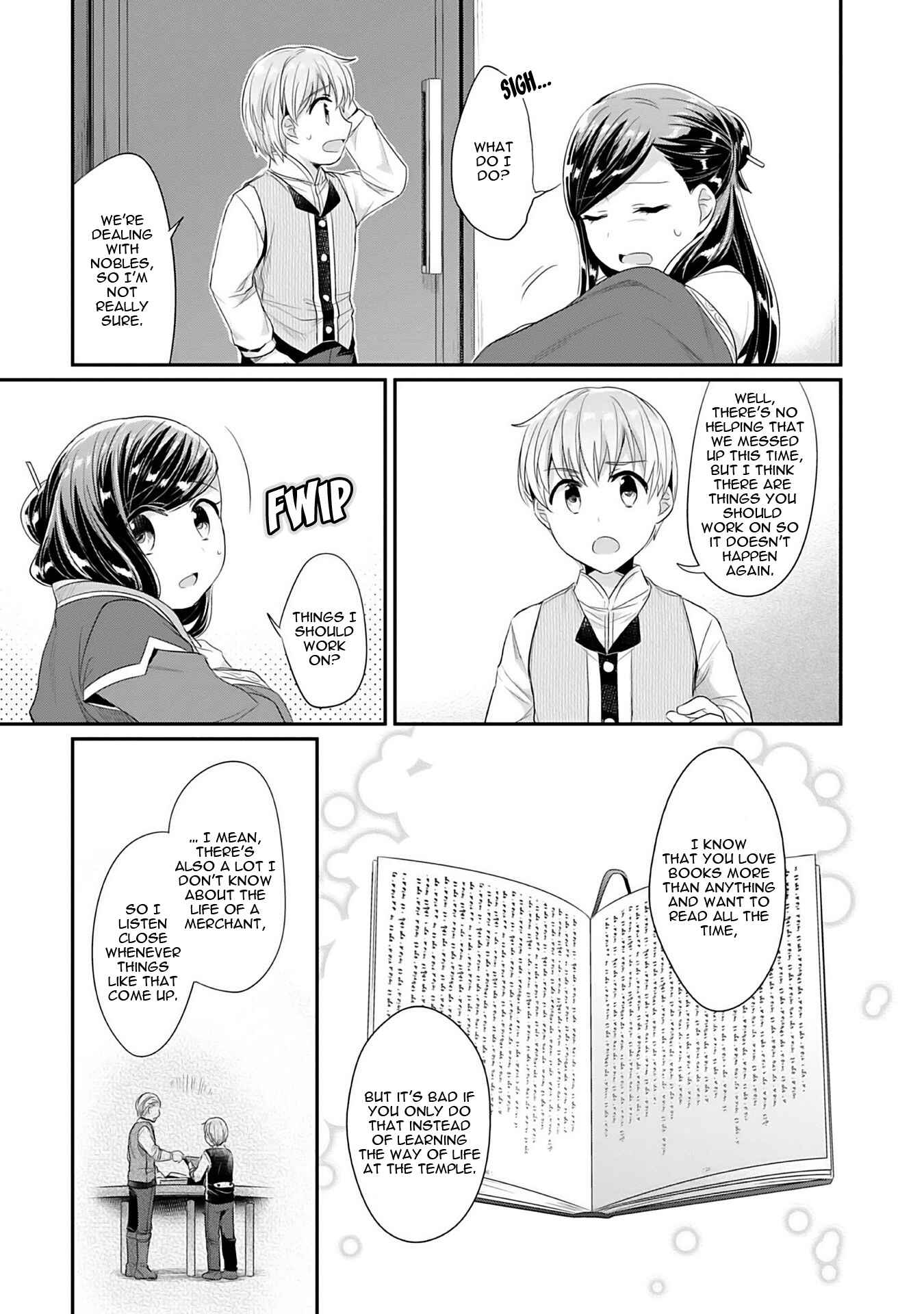 Page 6 Chapter 2 Honzuki no Gekokujou: Shisho ni Naru Tame ni wa Shudan o Erandeiraremasen—Dai 2-bu: Hon no Tamenara Miko ni Naru!