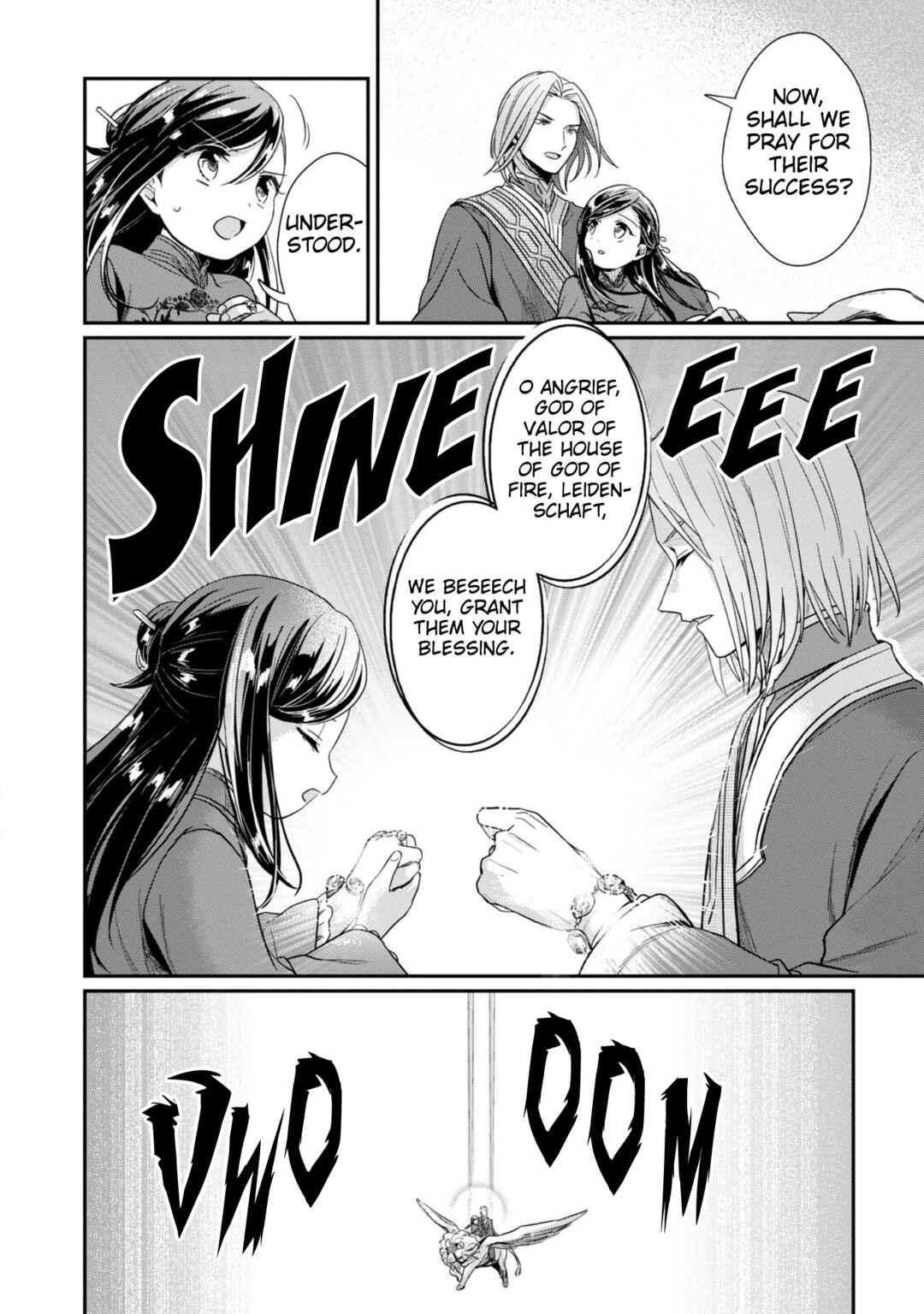 Page 13 Chapter 48 Honzuki no Gekokujou: Shisho ni Naru Tame ni wa Shudan o Erandeiraremasen—Dai 2-bu: Hon no Tamenara Miko ni Naru!