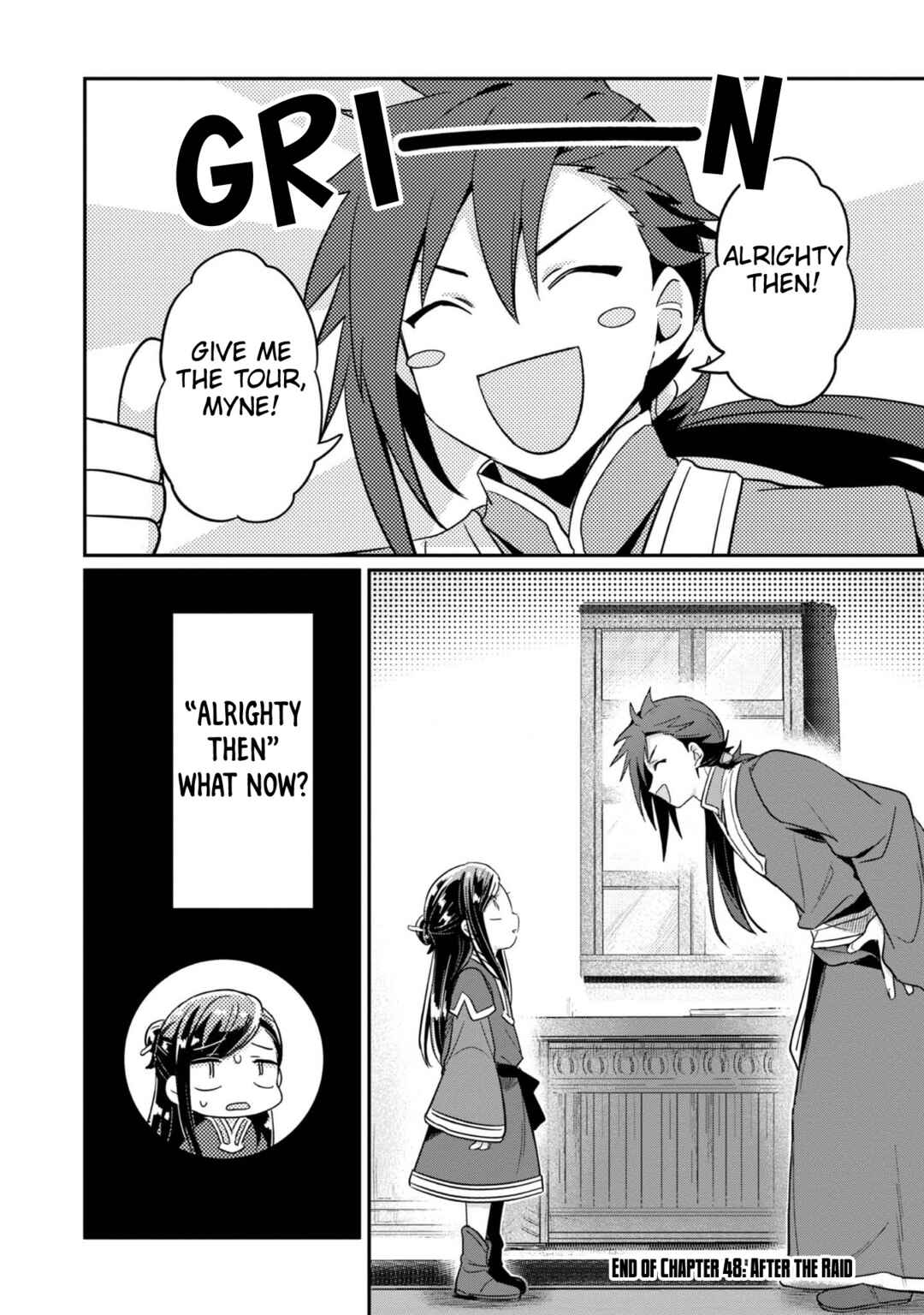 Page 30 Chapter 48 Honzuki no Gekokujou: Shisho ni Naru Tame ni wa Shudan o Erandeiraremasen—Dai 2-bu: Hon no Tamenara Miko ni Naru!