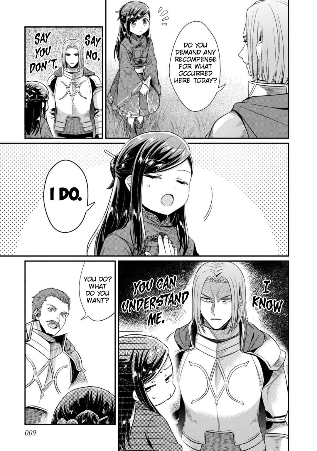 Page 11 Chapter 37 Honzuki no Gekokujou: Shisho ni Naru Tame ni wa Shudan o Erandeiraremasen—Dai 2-bu: Hon no Tamenara Miko ni Naru!