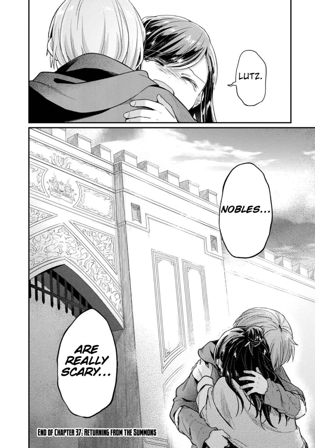 Page 22 Chapter 37 Honzuki no Gekokujou: Shisho ni Naru Tame ni wa Shudan o Erandeiraremasen—Dai 2-bu: Hon no Tamenara Miko ni Naru!