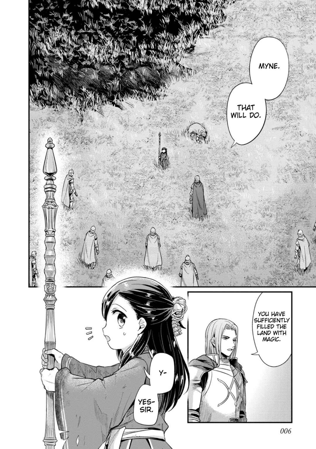 Page 8 Chapter 37 Honzuki no Gekokujou: Shisho ni Naru Tame ni wa Shudan o Erandeiraremasen—Dai 2-bu: Hon no Tamenara Miko ni Naru!