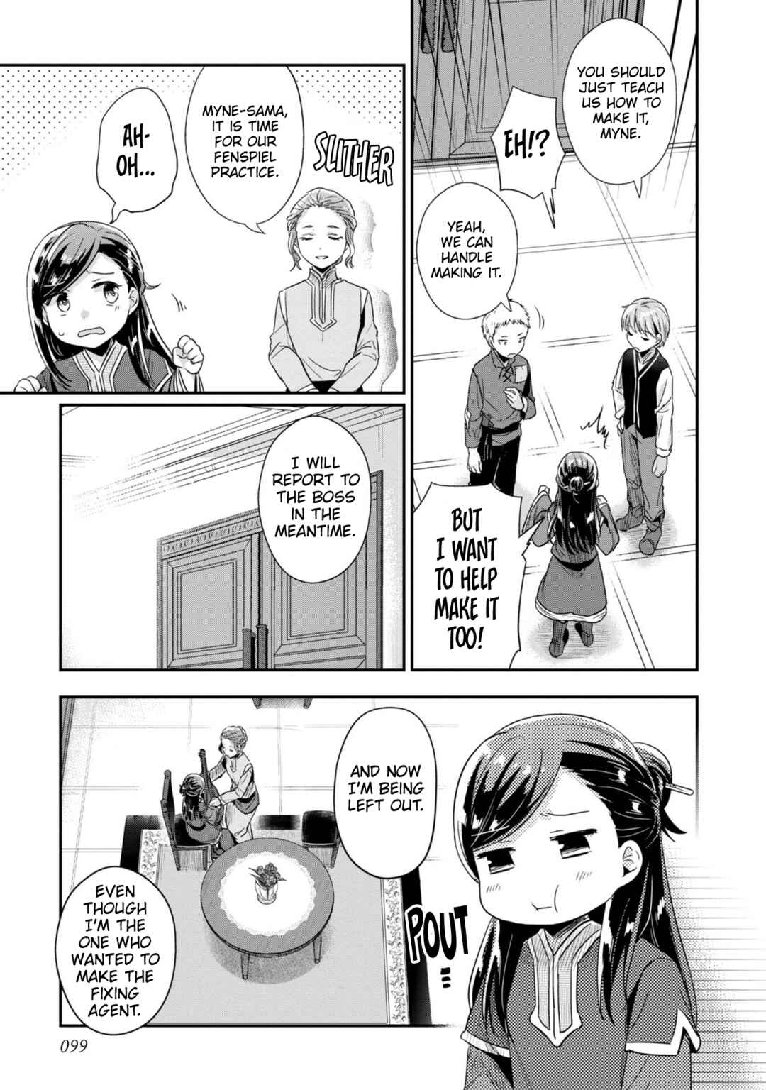 Page 10 Chapter 54 Honzuki no Gekokujou: Shisho ni Naru Tame ni wa Shudan o Erandeiraremasen—Dai 2-bu: Hon no Tamenara Miko ni Naru!