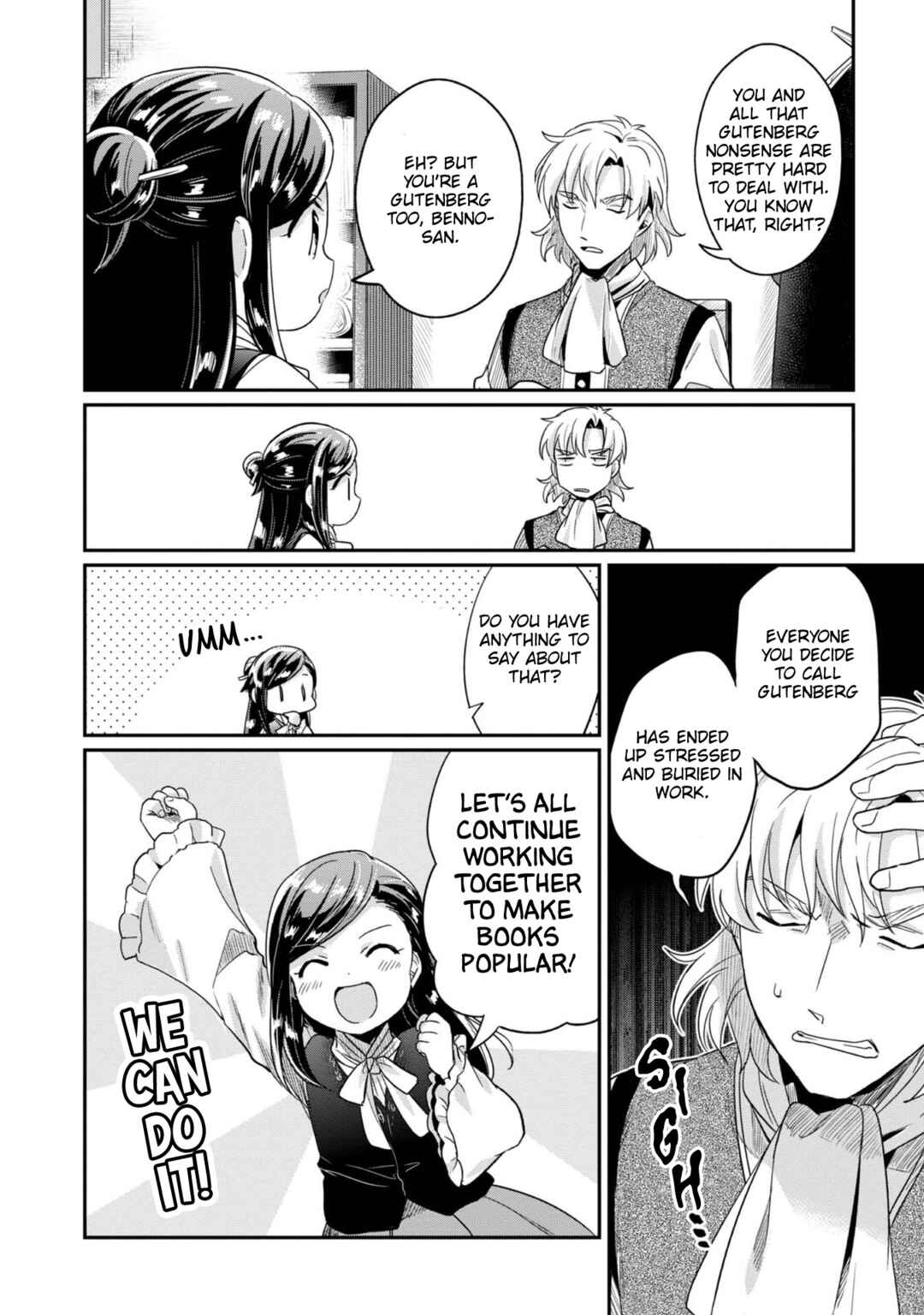 Page 25 Chapter 54 Honzuki no Gekokujou: Shisho ni Naru Tame ni wa Shudan o Erandeiraremasen—Dai 2-bu: Hon no Tamenara Miko ni Naru!