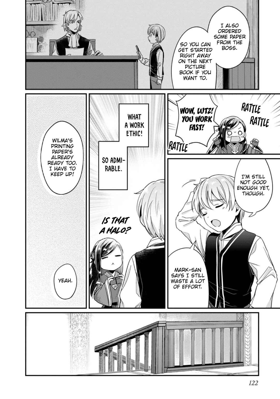 Page 33 Chapter 54 Honzuki no Gekokujou: Shisho ni Naru Tame ni wa Shudan o Erandeiraremasen—Dai 2-bu: Hon no Tamenara Miko ni Naru!
