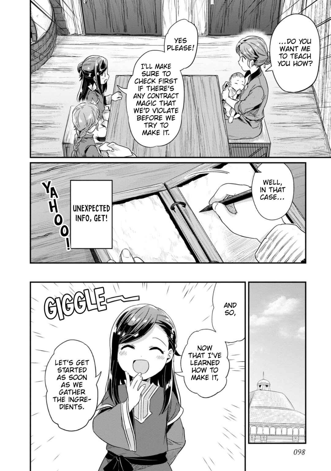 Page 9 Chapter 54 Honzuki no Gekokujou: Shisho ni Naru Tame ni wa Shudan o Erandeiraremasen—Dai 2-bu: Hon no Tamenara Miko ni Naru!