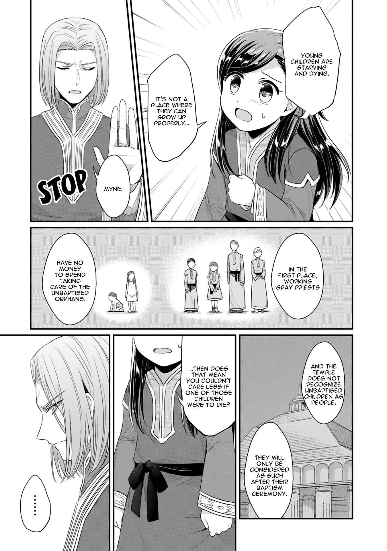 Page 24 Chapter 8 Honzuki no Gekokujou: Shisho ni Naru Tame ni wa Shudan o Erandeiraremasen—Dai 2-bu: Hon no Tamenara Miko ni Naru!