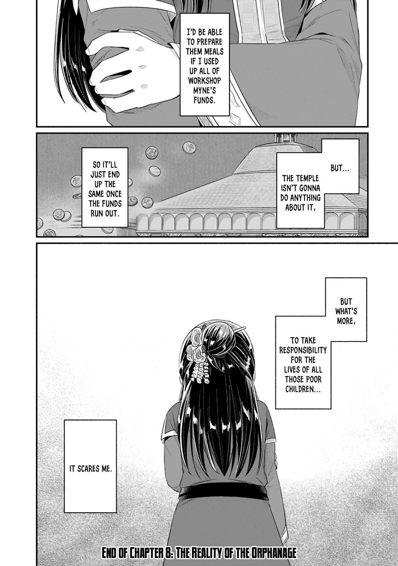 Page 31 Chapter 8 Honzuki no Gekokujou: Shisho ni Naru Tame ni wa Shudan o Erandeiraremasen—Dai 2-bu: Hon no Tamenara Miko ni Naru!