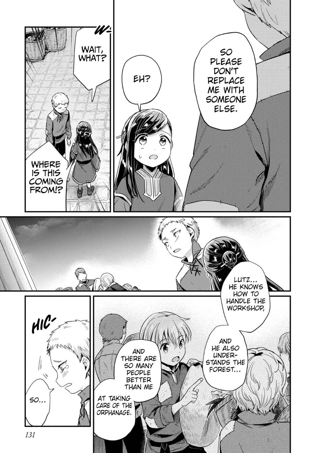 Page 14 Chapter 50 Honzuki no Gekokujou: Shisho ni Naru Tame ni wa Shudan o Erandeiraremasen—Dai 2-bu: Hon no Tamenara Miko ni Naru!