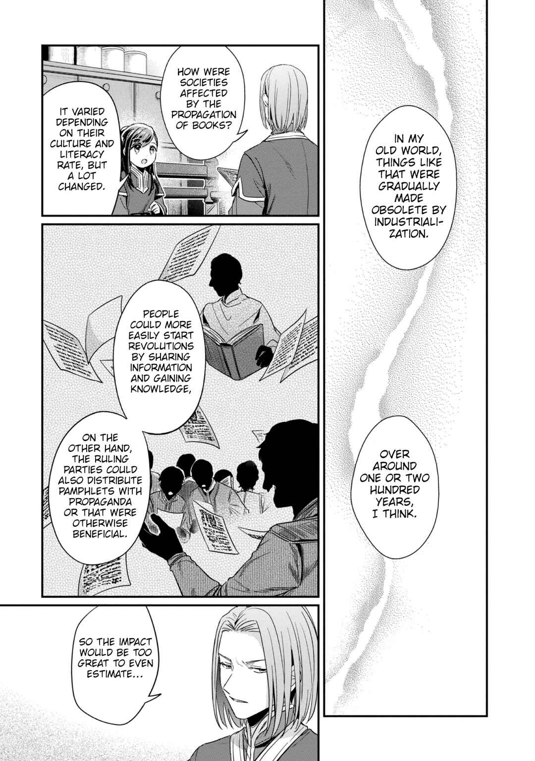 Page 20 Chapter 50 Honzuki no Gekokujou: Shisho ni Naru Tame ni wa Shudan o Erandeiraremasen—Dai 2-bu: Hon no Tamenara Miko ni Naru!