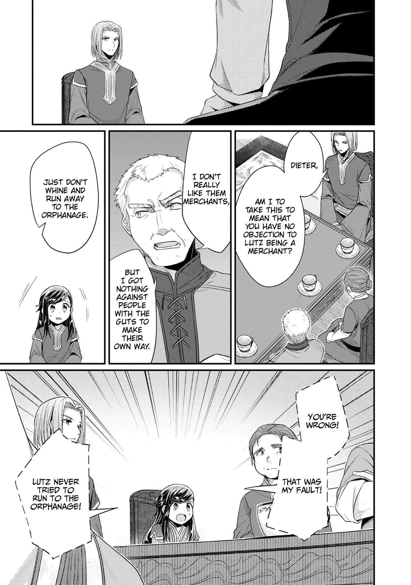Page 18 Chapter 18 Honzuki no Gekokujou: Shisho ni Naru Tame ni wa Shudan o Erandeiraremasen—Dai 2-bu: Hon no Tamenara Miko ni Naru!