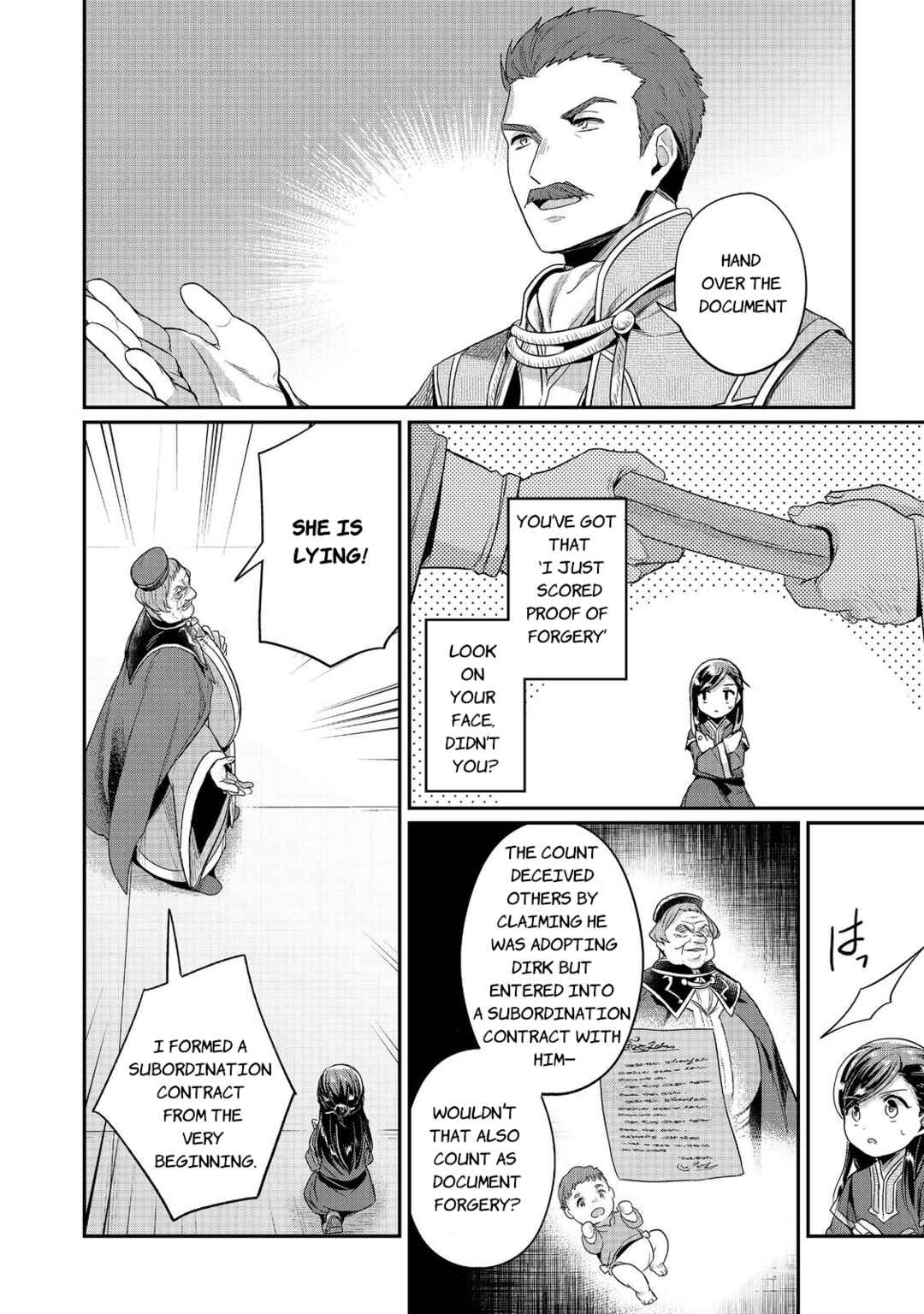 Page 18 Chapter 61 Honzuki no Gekokujou: Shisho ni Naru Tame ni wa Shudan o Erandeiraremasen—Dai 2-bu: Hon no Tamenara Miko ni Naru!