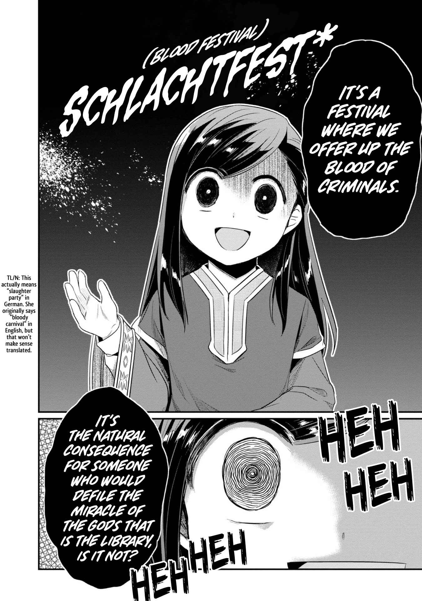 Page 10 Chapter 30 Honzuki no Gekokujou: Shisho ni Naru Tame ni wa Shudan o Erandeiraremasen—Dai 2-bu: Hon no Tamenara Miko ni Naru!