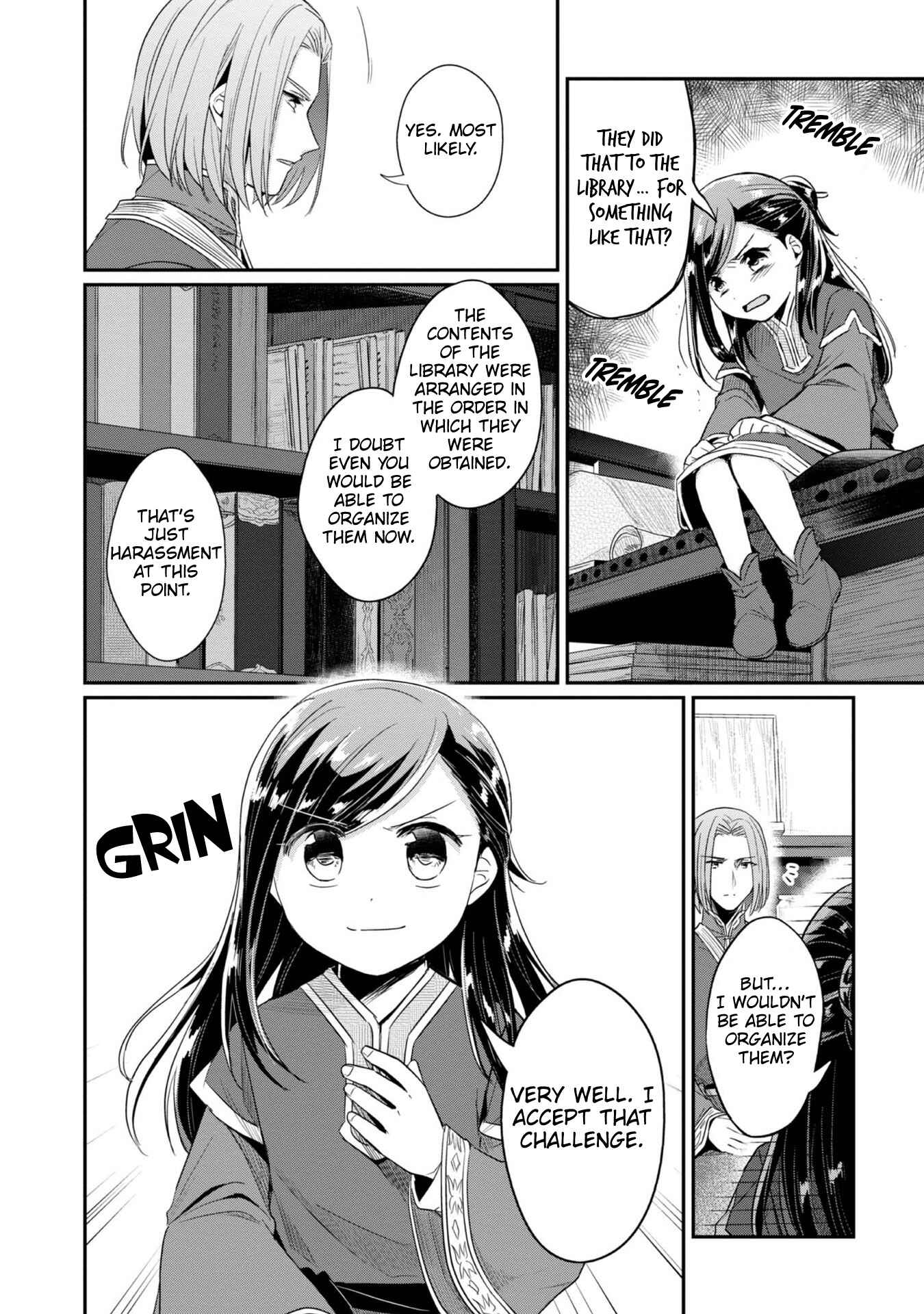 Page 12 Chapter 30 Honzuki no Gekokujou: Shisho ni Naru Tame ni wa Shudan o Erandeiraremasen—Dai 2-bu: Hon no Tamenara Miko ni Naru!