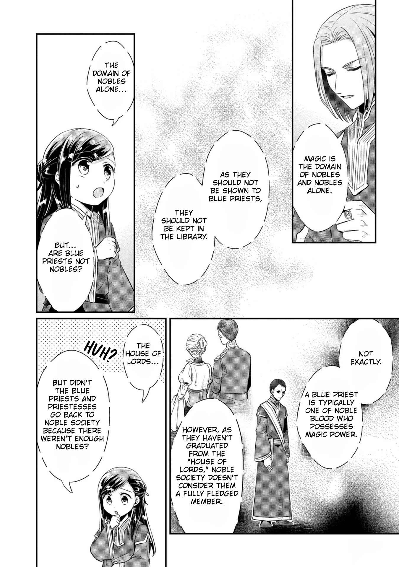 Page 24 Chapter 30 Honzuki no Gekokujou: Shisho ni Naru Tame ni wa Shudan o Erandeiraremasen—Dai 2-bu: Hon no Tamenara Miko ni Naru!