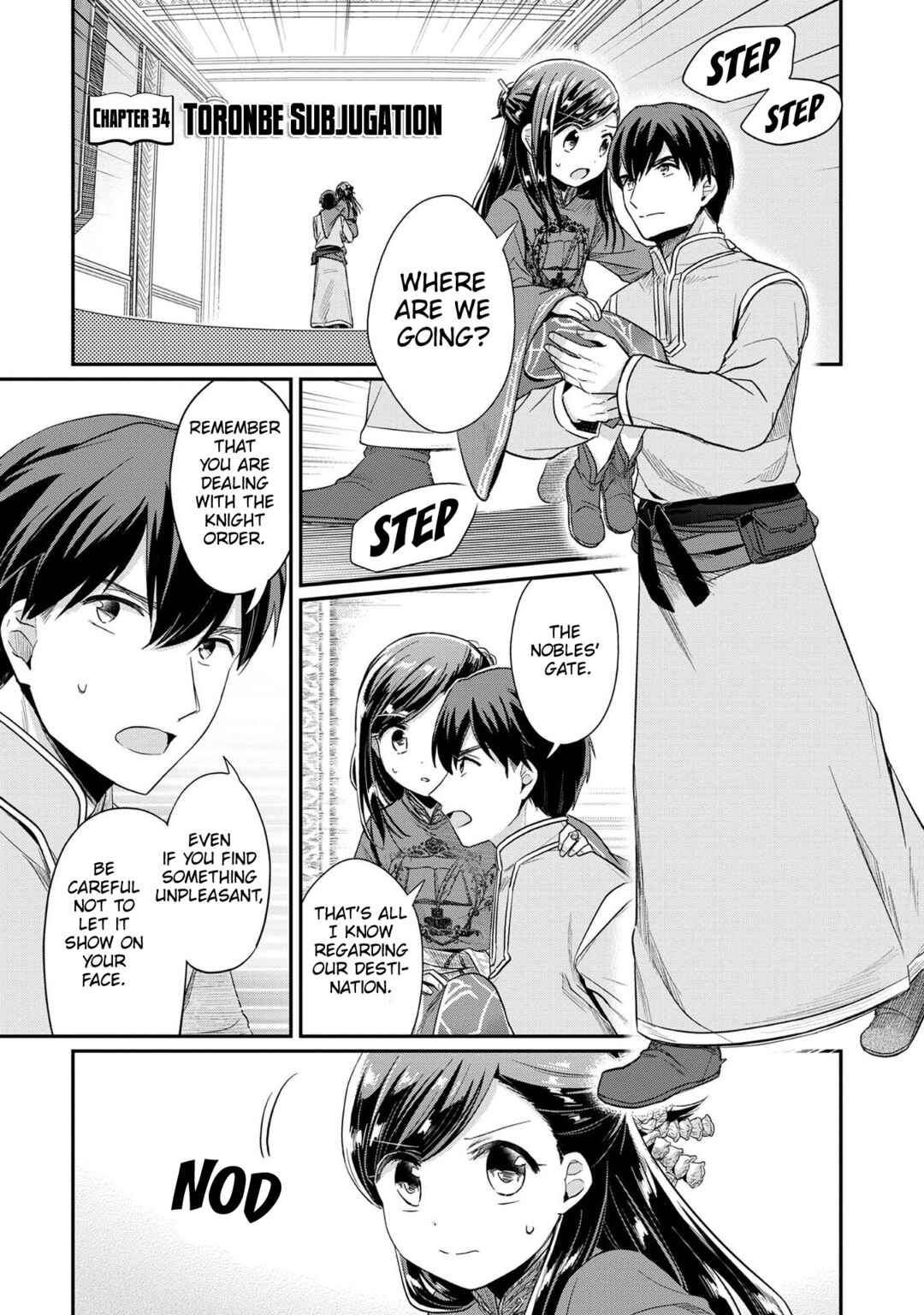 Page 2 Chapter 34 Honzuki no Gekokujou: Shisho ni Naru Tame ni wa Shudan o Erandeiraremasen—Dai 2-bu: Hon no Tamenara Miko ni Naru!
