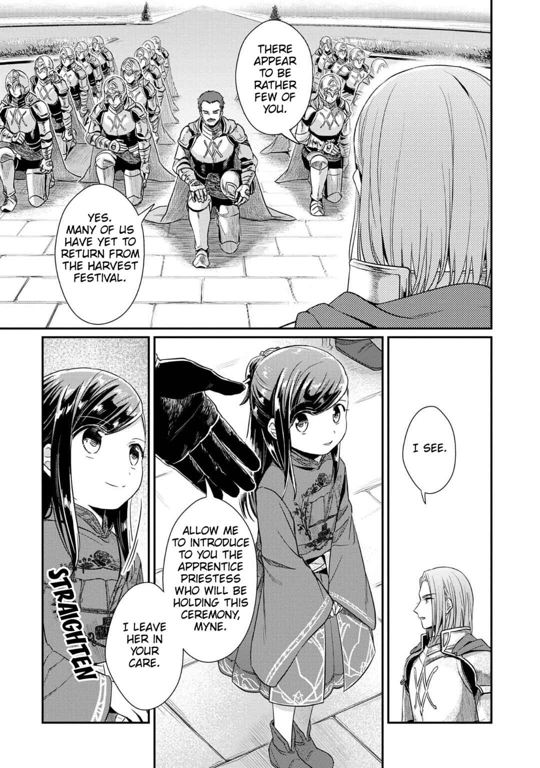 Page 9 Chapter 34 Honzuki no Gekokujou: Shisho ni Naru Tame ni wa Shudan o Erandeiraremasen—Dai 2-bu: Hon no Tamenara Miko ni Naru!