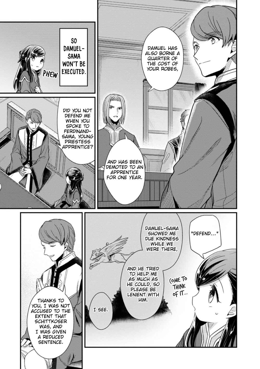 Page 28 Chapter 42 Honzuki no Gekokujou: Shisho ni Naru Tame ni wa Shudan o Erandeiraremasen—Dai 2-bu: Hon no Tamenara Miko ni Naru!