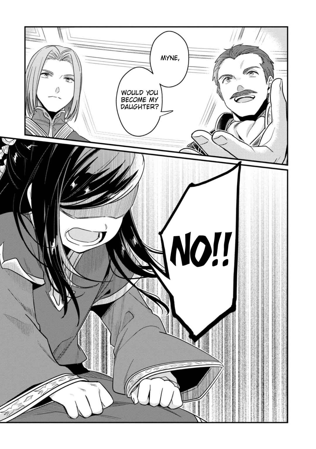 Page 32 Chapter 42 Honzuki no Gekokujou: Shisho ni Naru Tame ni wa Shudan o Erandeiraremasen—Dai 2-bu: Hon no Tamenara Miko ni Naru!