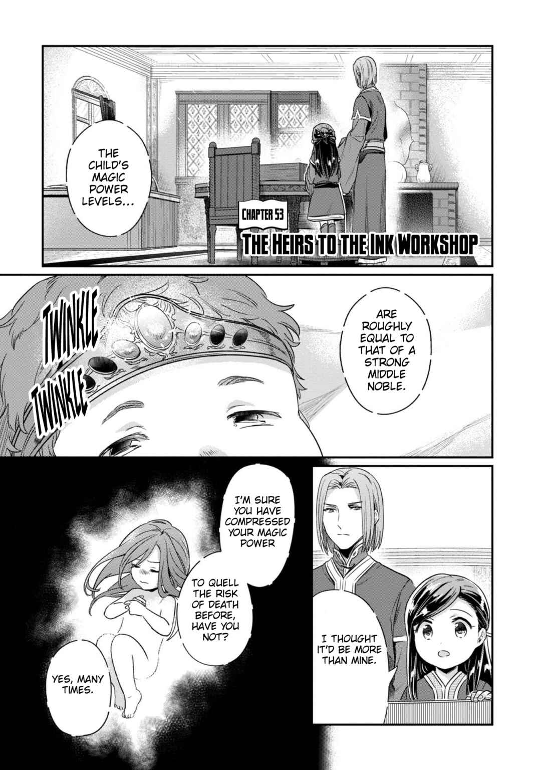 Page 2 Chapter 53 Honzuki no Gekokujou: Shisho ni Naru Tame ni wa Shudan o Erandeiraremasen—Dai 2-bu: Hon no Tamenara Miko ni Naru!
