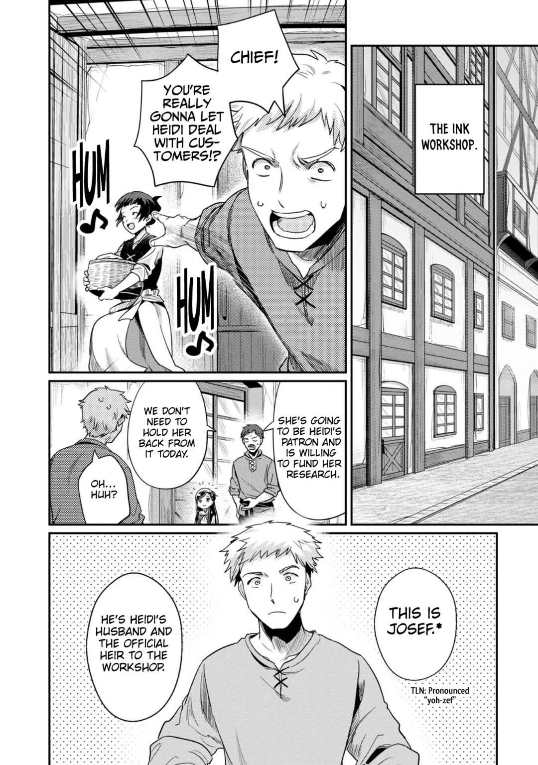 Page 23 Chapter 53 Honzuki no Gekokujou: Shisho ni Naru Tame ni wa Shudan o Erandeiraremasen—Dai 2-bu: Hon no Tamenara Miko ni Naru!
