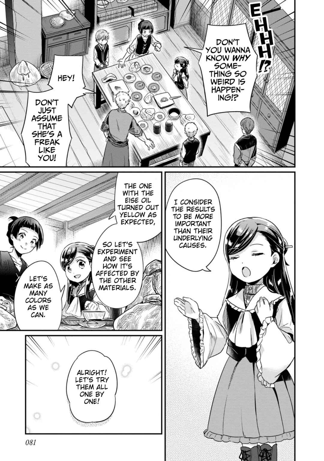 Page 28 Chapter 53 Honzuki no Gekokujou: Shisho ni Naru Tame ni wa Shudan o Erandeiraremasen—Dai 2-bu: Hon no Tamenara Miko ni Naru!