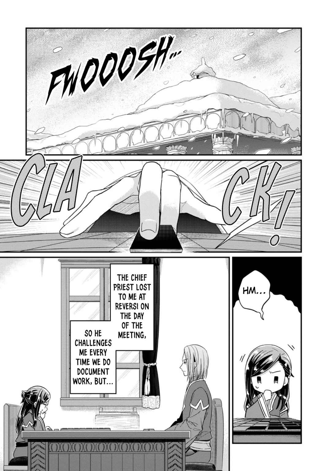 Page 16 Chapter 43 Honzuki no Gekokujou: Shisho ni Naru Tame ni wa Shudan o Erandeiraremasen—Dai 2-bu: Hon no Tamenara Miko ni Naru!