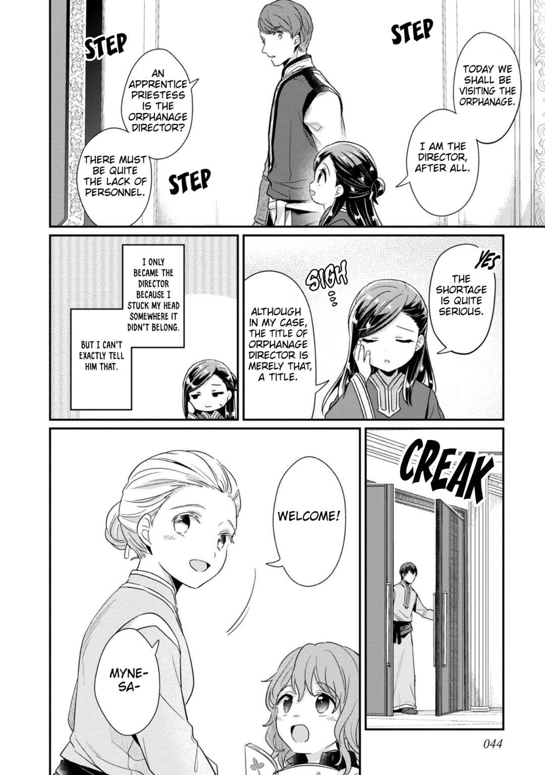 Page 3 Chapter 43 Honzuki no Gekokujou: Shisho ni Naru Tame ni wa Shudan o Erandeiraremasen—Dai 2-bu: Hon no Tamenara Miko ni Naru!