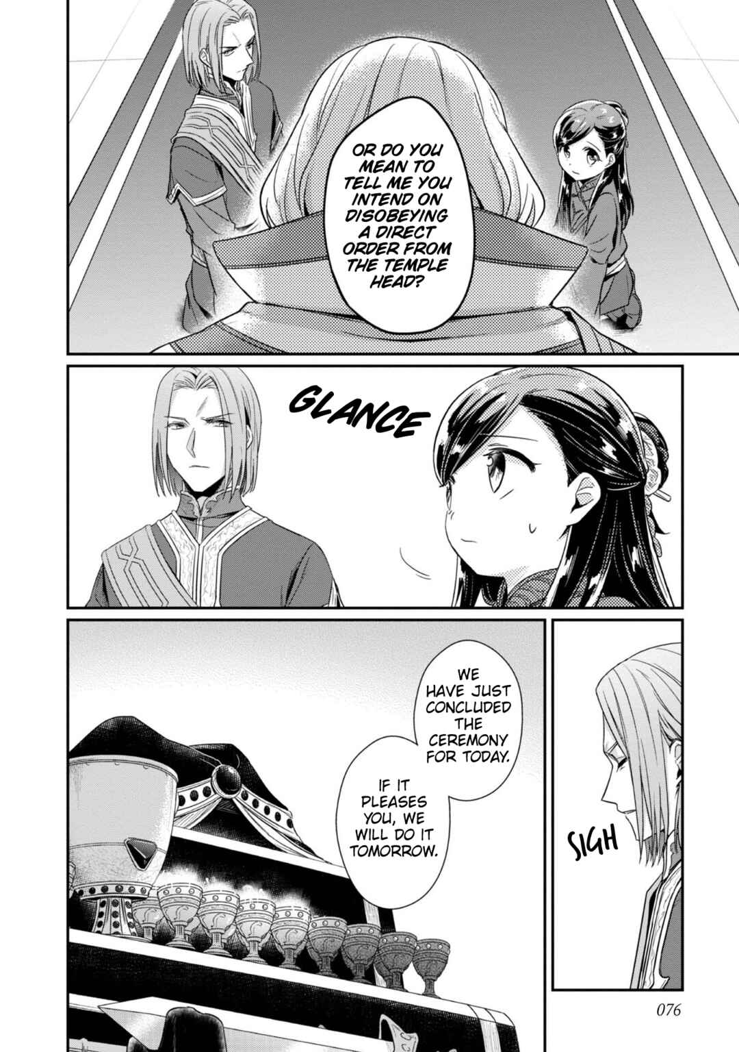Page 35 Chapter 43 Honzuki no Gekokujou: Shisho ni Naru Tame ni wa Shudan o Erandeiraremasen—Dai 2-bu: Hon no Tamenara Miko ni Naru!